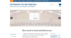 Desktop Screenshot of internetinsicurezza.it